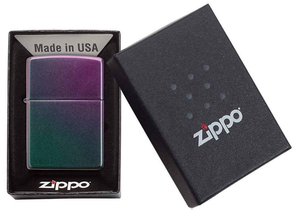 Foto 7 pulgar | Encendedor De Bolsillo Zippo Con Logotipo Iridiscente De Zippo Original De Ee. Uu - Venta Internacional.