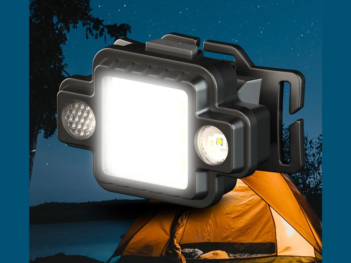 Foto 5 pulgar | Set 2 Linterna De Cabeza Led Magnética Ultraligera Usb