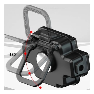 Foto 5 | Set 2 Linterna De Cabeza Led Magnética Ultraligera Usb