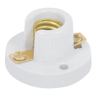 Foto 1 | Portalámpara De Porcelana Para Candil Volteck