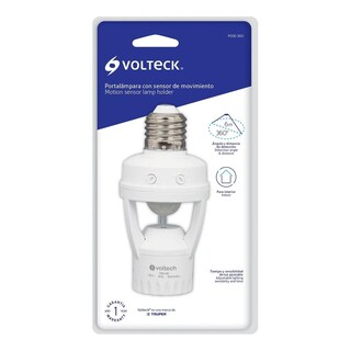 Foto 2 | Portalámpara Con Sensor De Movimiento 360° Volteck Pose-360