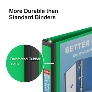 Foto 5 | Binder Staples Better 19063, 1 Pulgada En D, 3 Anillos, Vista Verde - Venta Internacional.