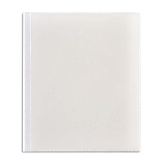 Foto 2 | Carpeta De Presentación Staples Letter, Tapa Transparente, Color Blanco, Paquete De 3 - Venta Internacional.