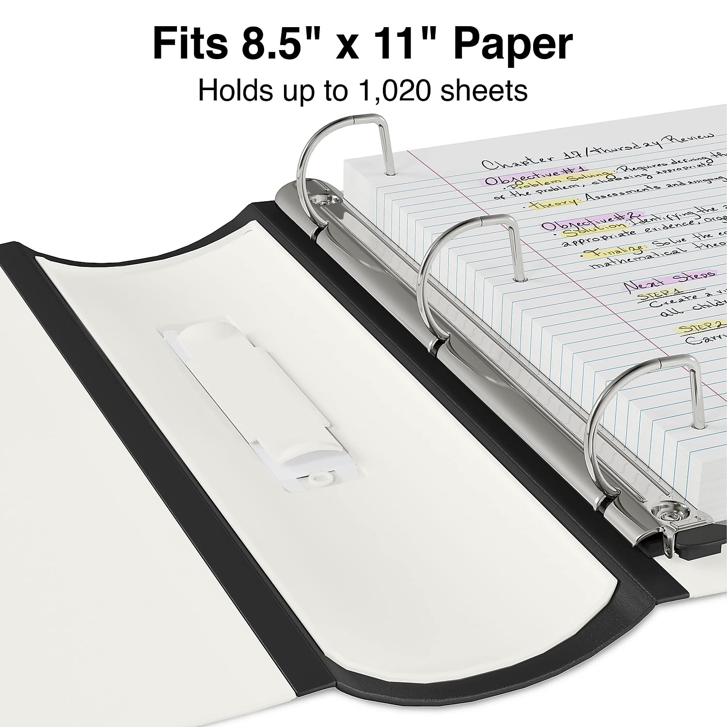 Foto 5 pulgar | Binder Staples Better, 3 Anillas, 4 Pulgadas, Color Blanco, 1020 Hojas - Venta Internacional.
