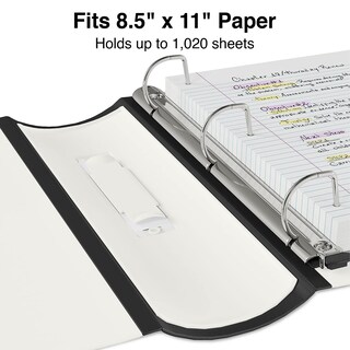 Foto 4 | Binder Staples Better, 3 Anillas, 4 Pulgadas, Color Blanco, 1020 Hojas - Venta Internacional.