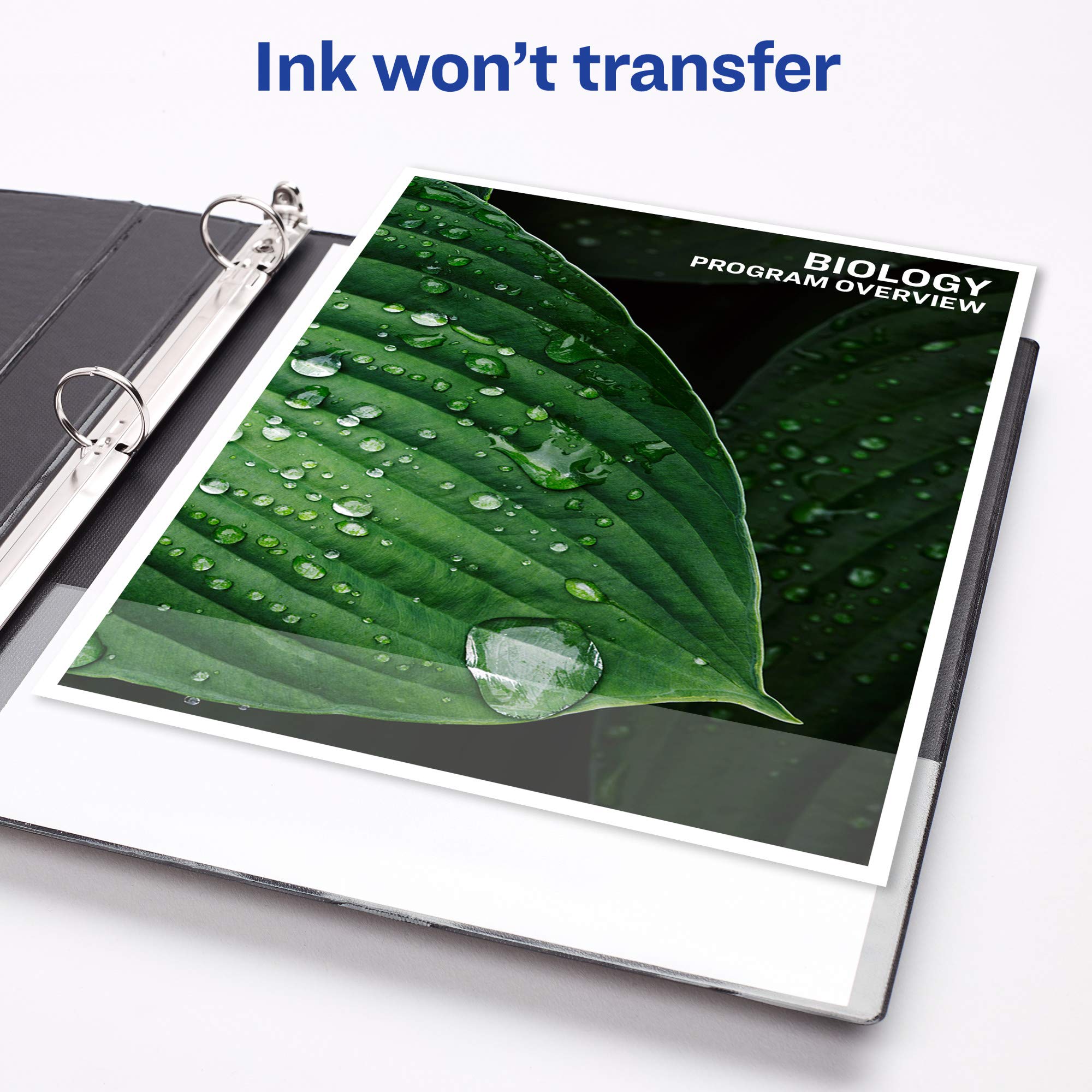 Foto 5 pulgar | Binder Avery Economy View De 3 Anillas Y 1 Anilla Redonda, Color Blanco - Venta Internacional.
