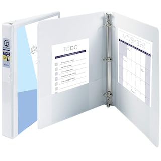Foto 5 | Binder Avery Economy View De 3 Anillas Y 1 Anilla Redonda, Color Blanco - Venta Internacional.