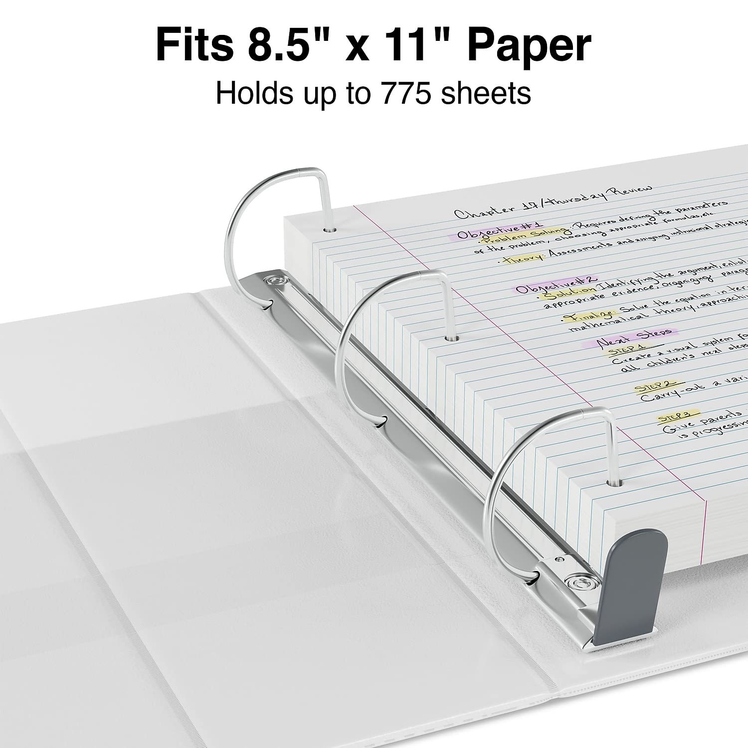 Foto 6 pulgar | View Binder Staples Heavy-duty, 4 Pulgadas, 3 Anillas, 4 Anillas, 4 Unidades, 4 Unidades - Venta Internacional.