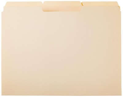 Foto 2 | Carpetas de Archivos con Pestañas de 1/3 Tamaño Carta 100 Piezas - Venta Internacional