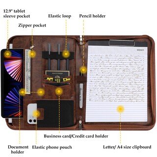 Foto 2 | Carpeta Portfolio Business Padfolio Procase Brown - Venta Internacional.