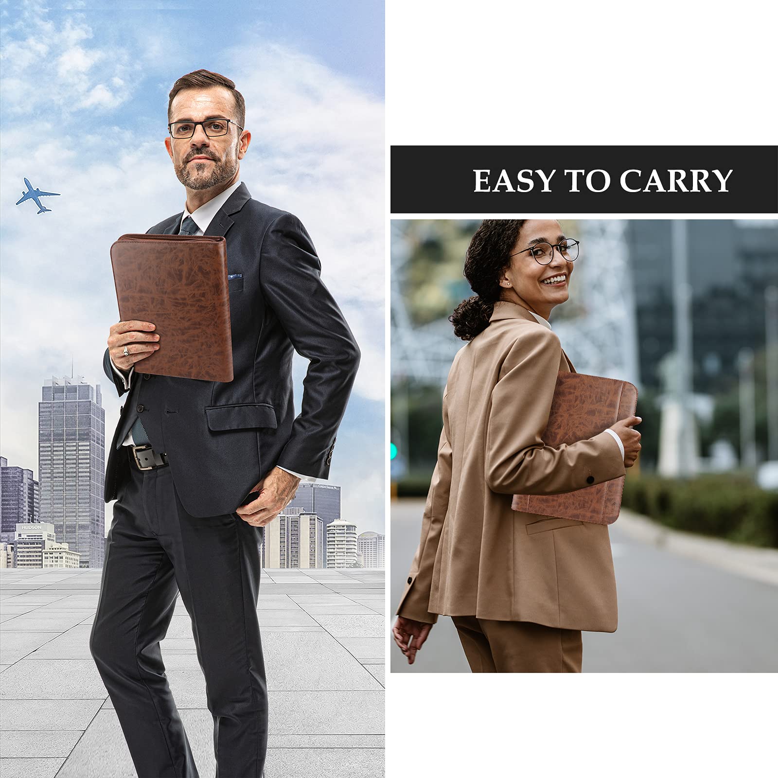 Foto 4 pulgar | Carpeta Portfolio Business Padfolio Procase Brown - Venta Internacional.
