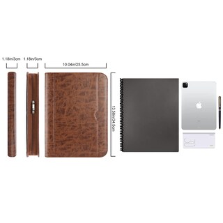 Foto 6 | Carpeta Portfolio Business Padfolio Procase Brown - Venta Internacional.