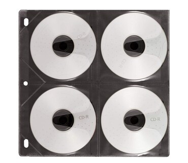 Foto 4 | Carpeta Para Cd Pages Vaultz Vz01401, 25 Hojas, Capacidad Para 8 Cd - Venta Internacional.