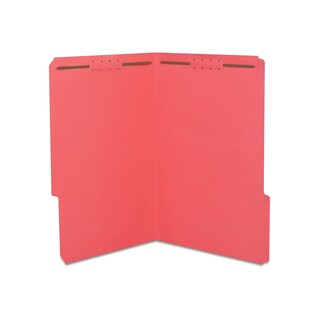 Foto 1 | Carpeta Staples 807780 Con Lengüeta Reforzada De Color, Tamaño Legal, Roja - Venta Internacional.