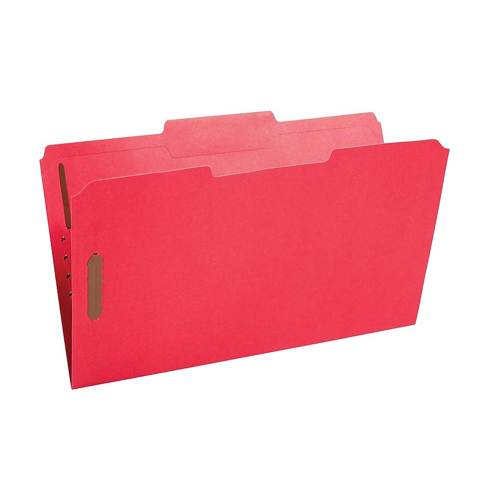 Foto 2 | Carpeta Staples 807780 Con Lengüeta Reforzada De Color, Tamaño Legal, Roja - Venta Internacional.