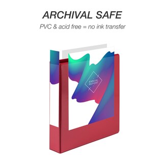 Foto 5 | Binder Samsill Economy, Paquete De 4 Anillas, 3 Anillos, 1.5 Pulgadas, Color Rojo - Venta Internacional.