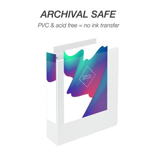 Foto 5 | Binder Samsill Economy, 2 Pulgadas, 3 Anillos, Blanco, Paquete De 4 - Venta Internacional.
