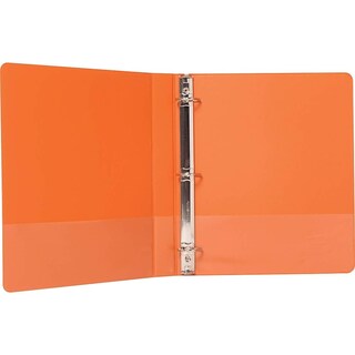 Foto 4 | Binder Staples Standard Con Vista De 3 Anillos, 1 Pulgada, Naranja - Venta Internacional.
