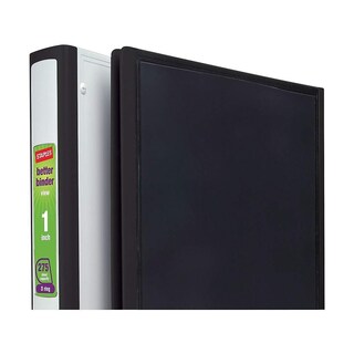 Foto 3 | Anillas En D De Binder Staples Better View, Color Blanco, 275 Hojas - Venta Internacional.