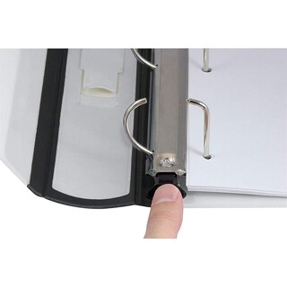 Foto 4 | Anillas En D De Binder Staples Better View, Color Blanco, 275 Hojas - Venta Internacional.