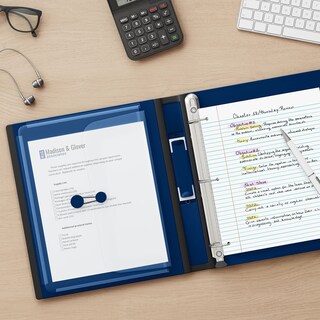 Foto 6 | Binder Staples Better, 2,54 Cm De Profundidad, 3 Anillas, 275 Hojas, Azul - Venta Internacional.