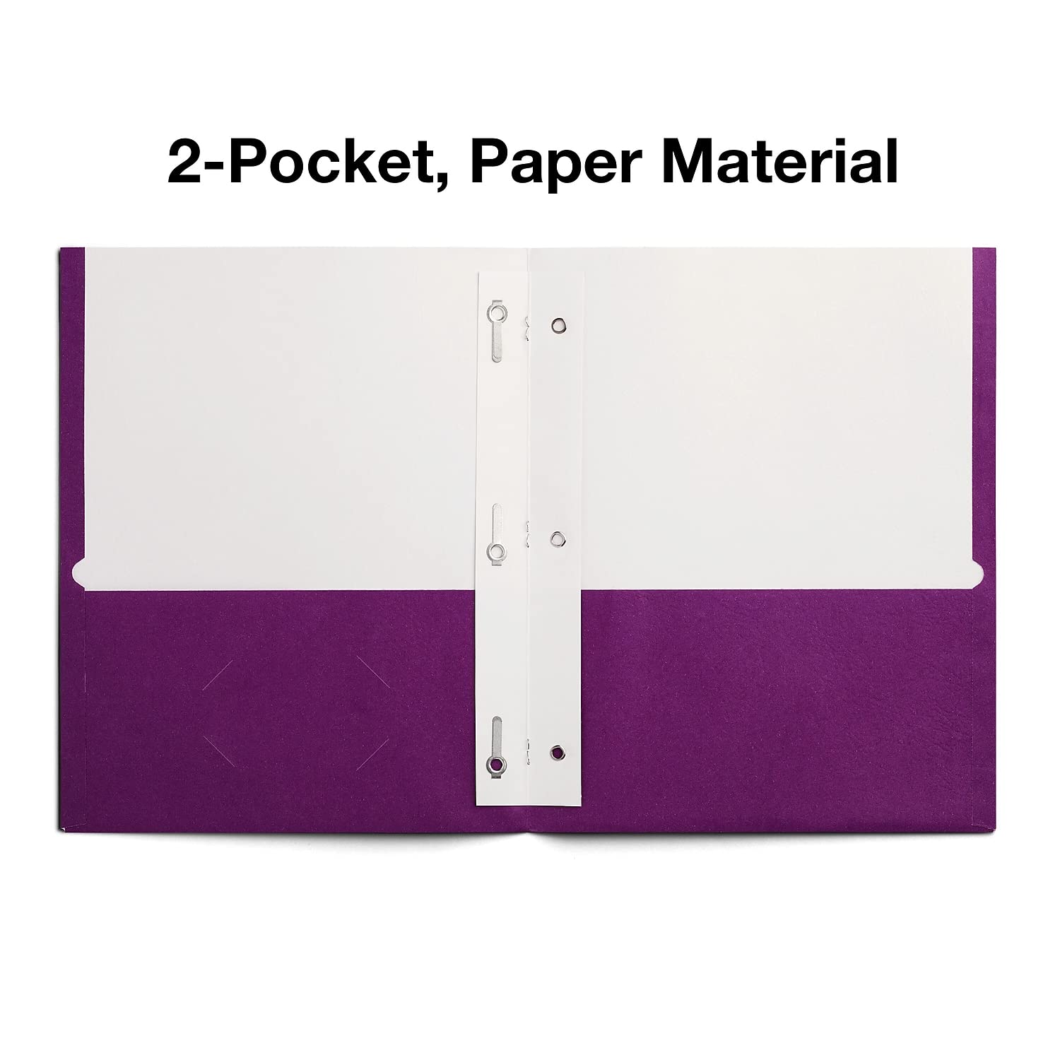 Foto 4 pulgar | Carpeta De Bolsillo Para Segundo Grado Escolar Con Cierres Y Grapas, Color Morado - Venta Internacional.