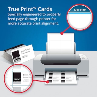 Foto 7 | Tarjeta De Presentación Avery Ave8877 True Print Clean Edge - Venta Internacional.