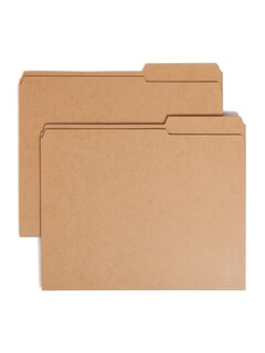 Foto 1 | Carpeta De Archivadores Smead, Reforzada, Con Lengüeta Cortada 2/5, Posición Derecha, Kraft - Venta Internacional.