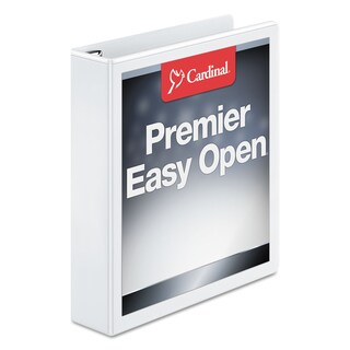 Foto 4 | Carpeta De 3 Anillas Cardinal Premier Easy Open De 1,5 Pulgadas, Negra - Venta Internacional.