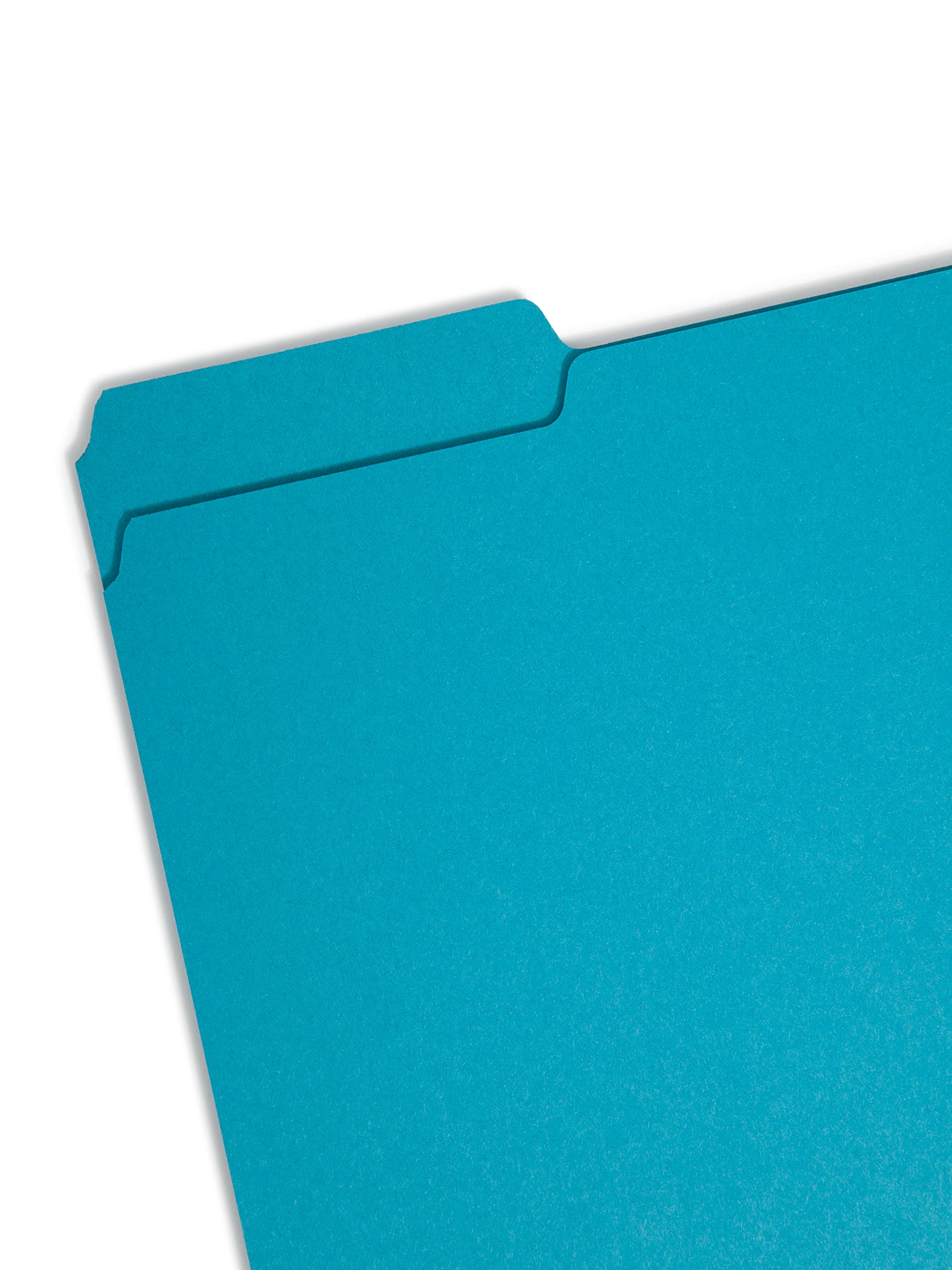Foto 2 | Carpeta De Archivos Smead Interior Con Pestaña Cortada De 1/3, Tamaño Carta, Verde Azulado, 100 - Venta Internacional.
