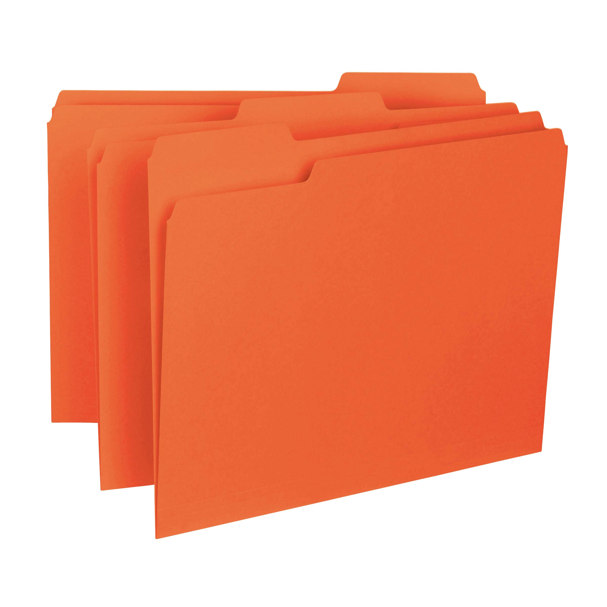 Foto 2 pulgar | Carpeta De Archivos Smead Interior Con Pestaña Cortada De 1/3, Tamaño Carta, Naranja X100 - Venta Internacional.