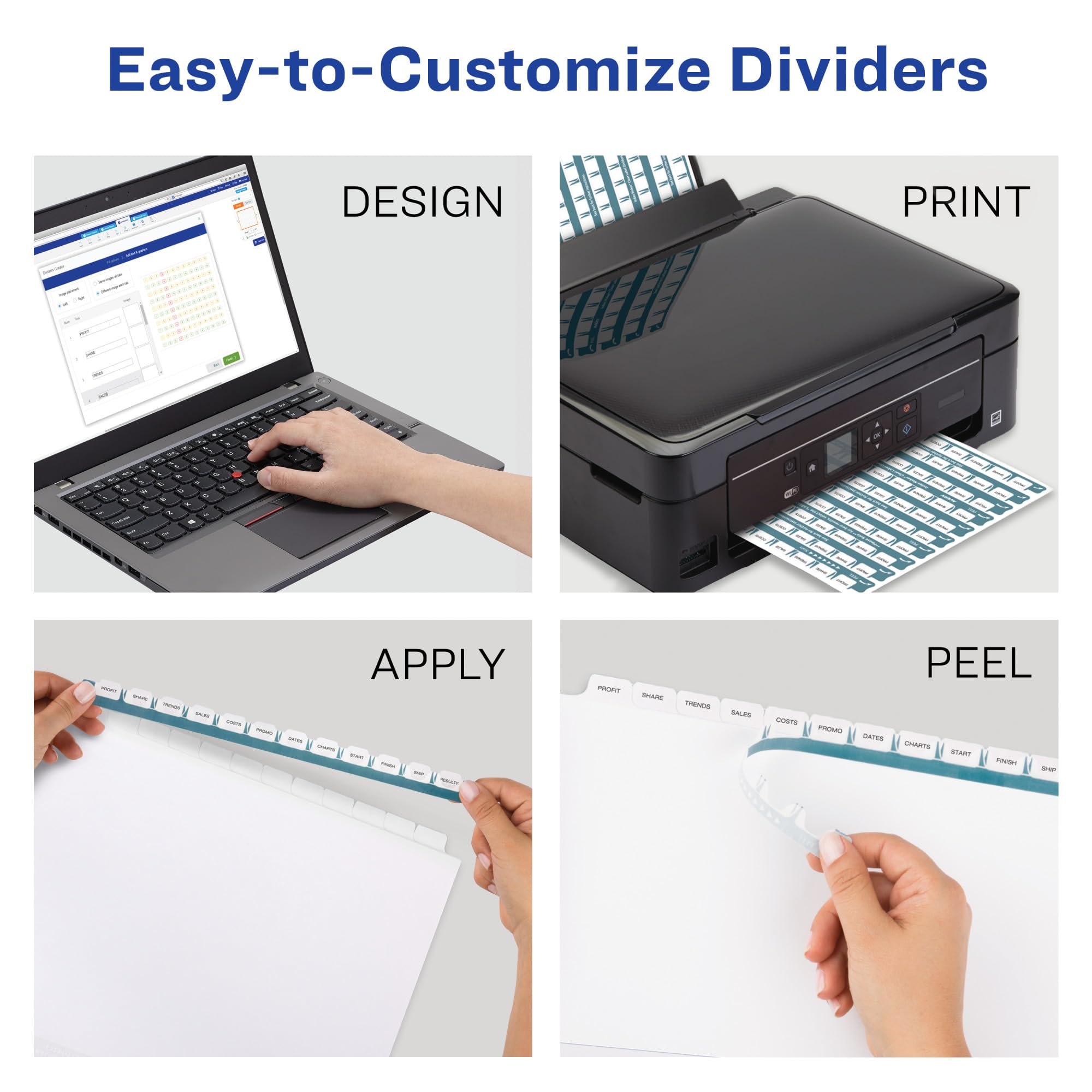 Foto 4 pulgar | Tab Dividers Avery 12 Para Encuadernación Con 3 Anillas, Juego De 1 Unidad - Venta Internacional.