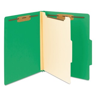 Foto 4 | Carpeta De Archivos De Clasificación Untada Con 1 Separador, Letra Verde - Venta Internacional.