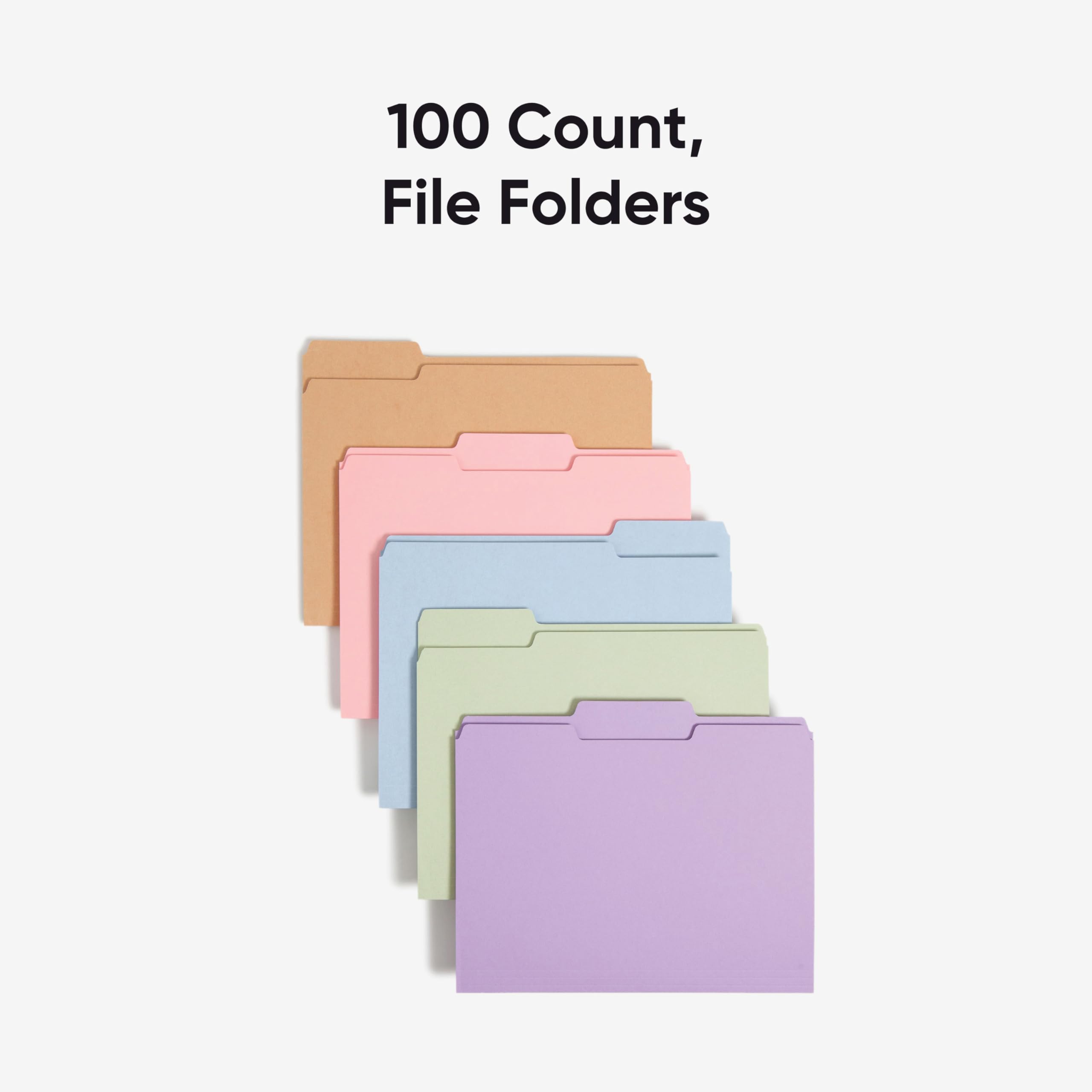 Foto 4 pulgar | Carpetas Para Archivos Smead, Tamaño Carta, Tamaño Carta, Tamaño Carta, 100 Unidades - Venta Internacional.