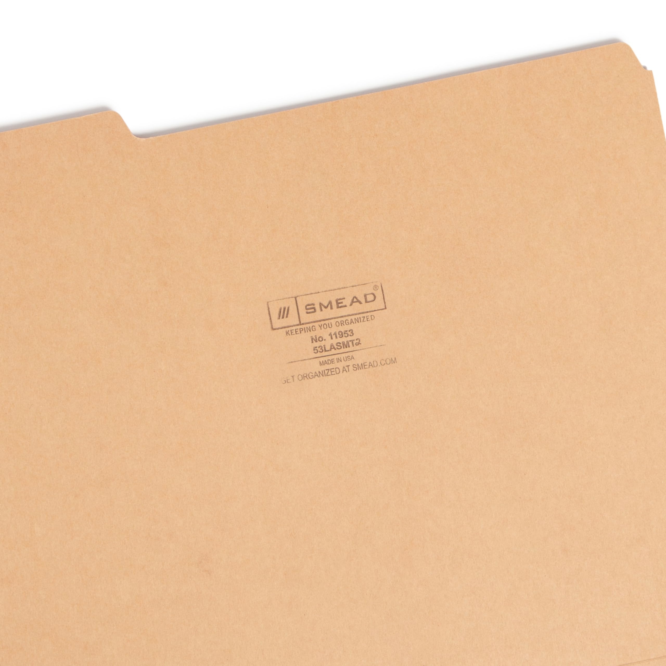 Foto 6 | Carpetas Para Archivos Smead, Tamaño Carta, Tamaño Carta, Tamaño Carta, 100 Unidades - Venta Internacional.