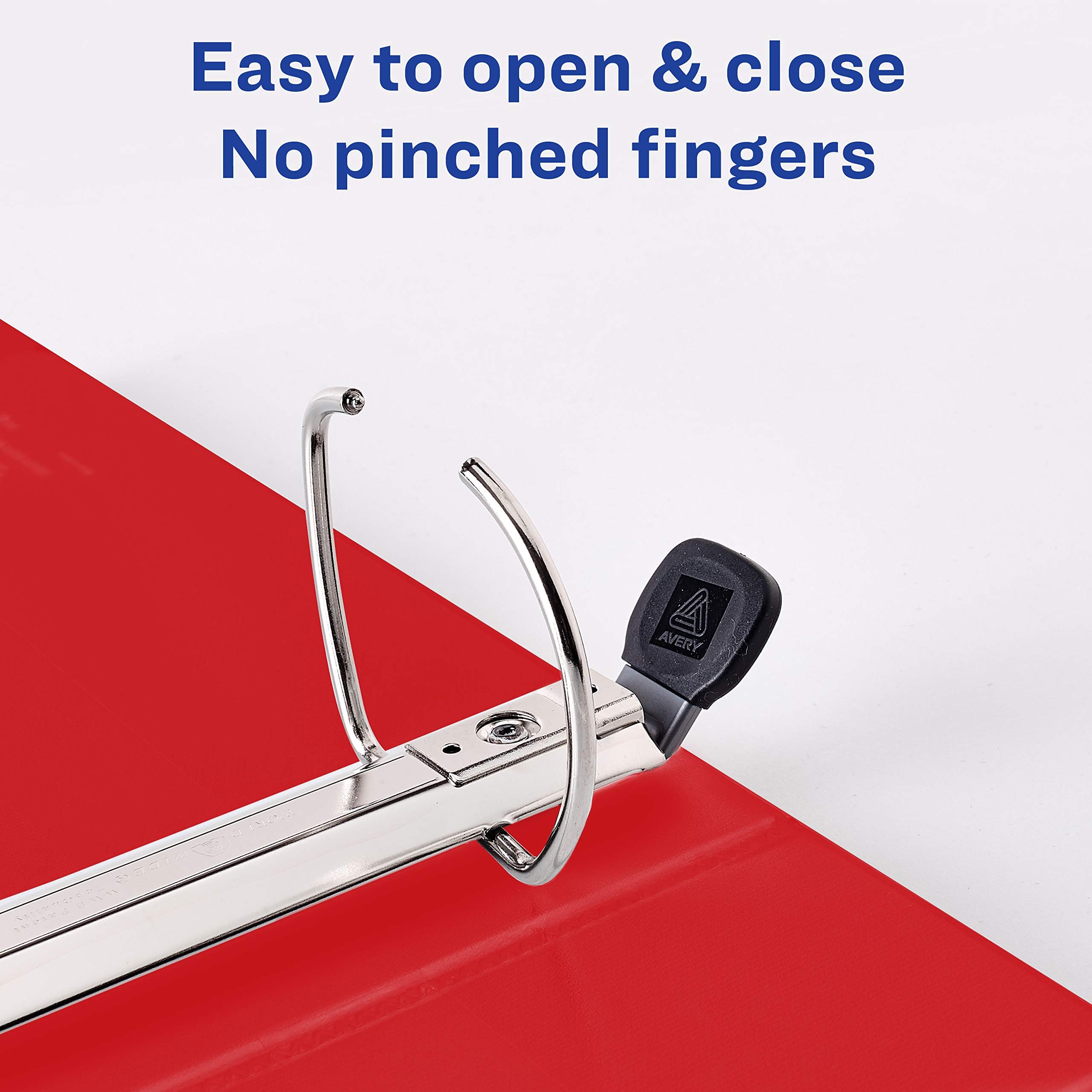 Foto 6 pulgar | Binder Avery Heavy-duty View, 3 Anillas Ezd, 12,7 Cm, Color Rojo - Venta Internacional.