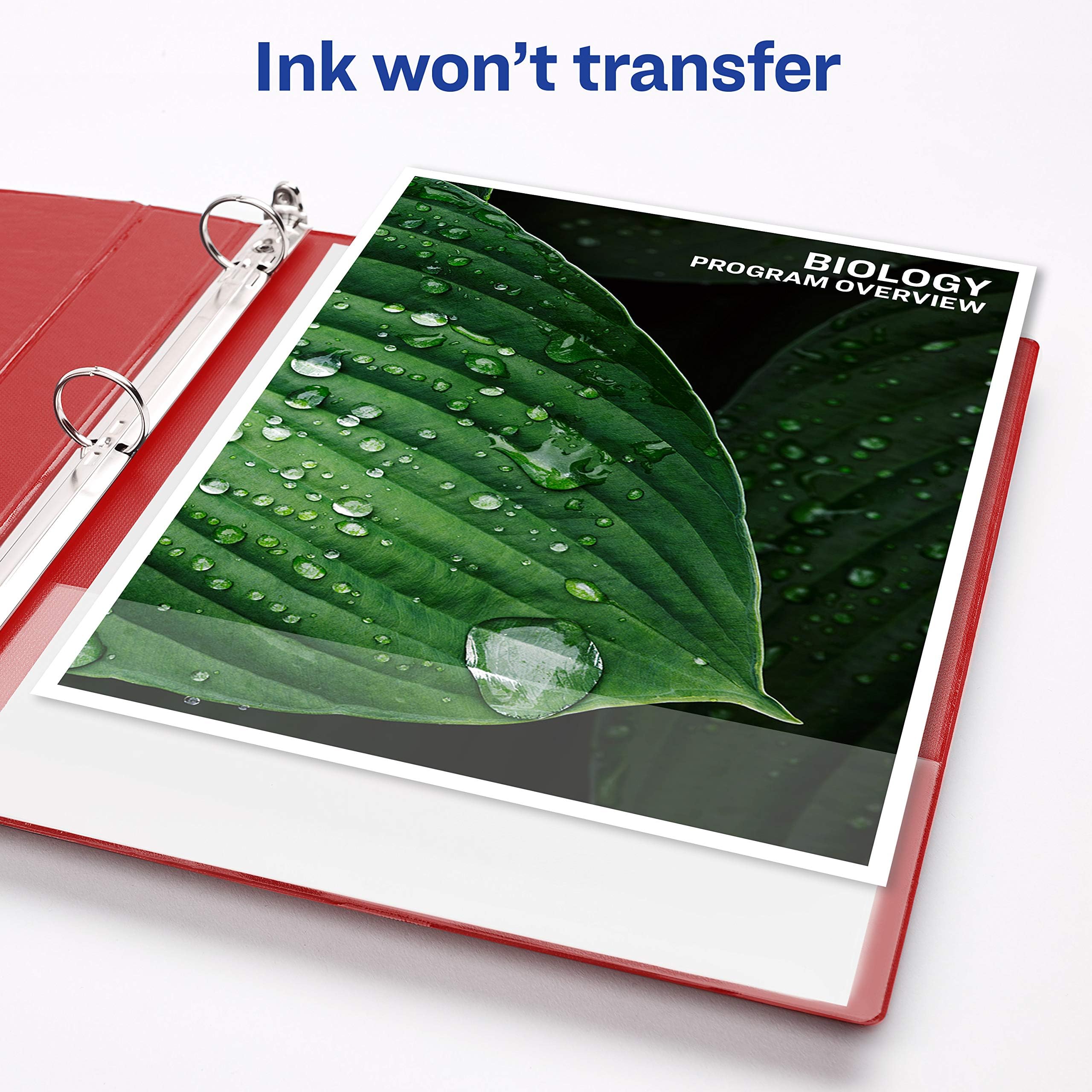 Foto 7 | Binder Avery Heavy-duty View, 3 Anillas Ezd, 12,7 Cm, Color Rojo - Venta Internacional.