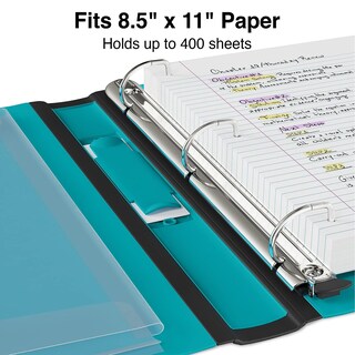 Foto 4 | Binder Staples 651742, 3 Anillos, Mejor, 1.5 Pulgadas, Verde Azulado - Venta Internacional.