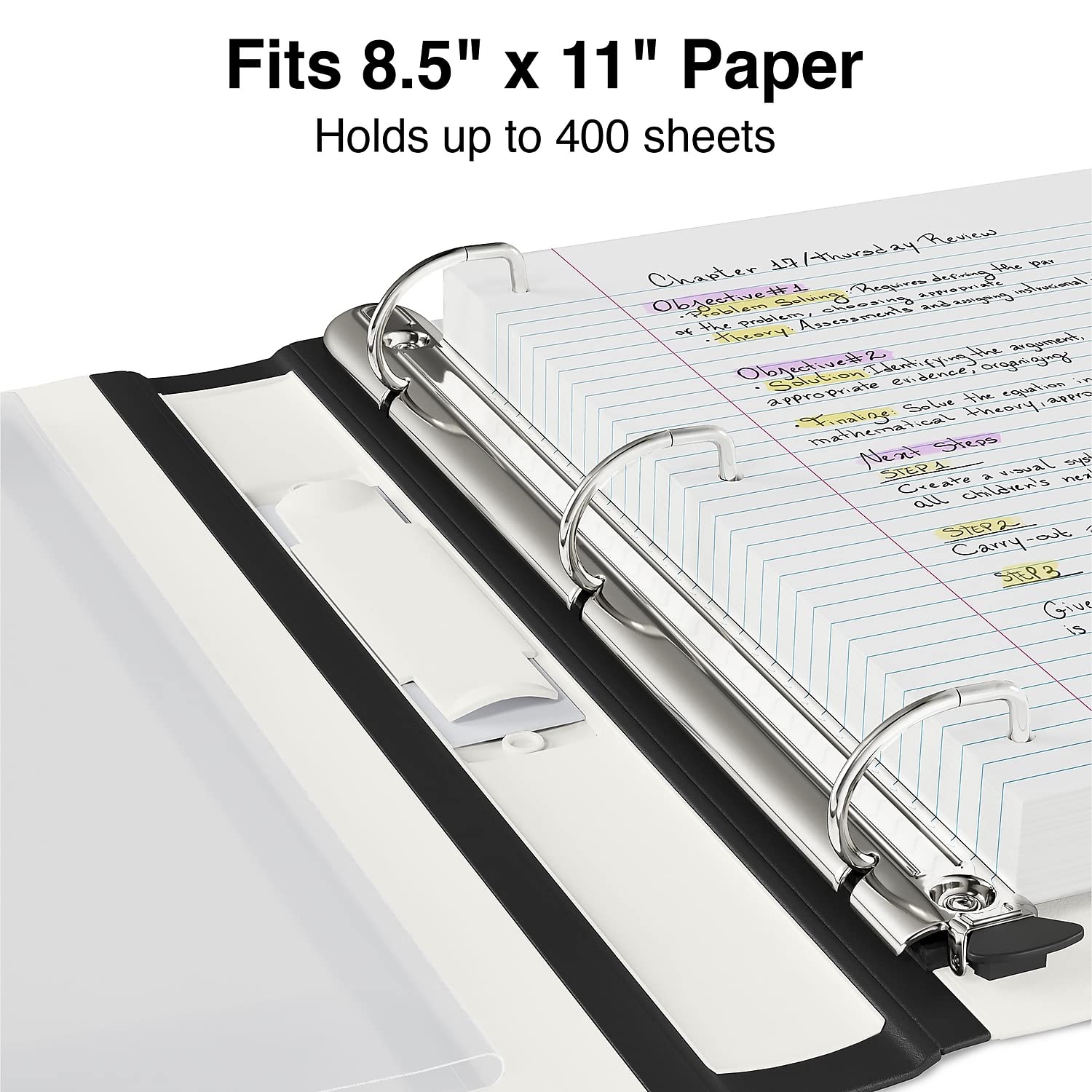 Foto 5 pulgar | Anillas En D Better View De Binder Staples, 1.5 Pulgadas, Blancas - Venta Internacional.