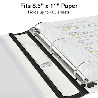 Foto 4 | Anillas En D Better View De Binder Staples, 1.5 Pulgadas, Blancas - Venta Internacional.