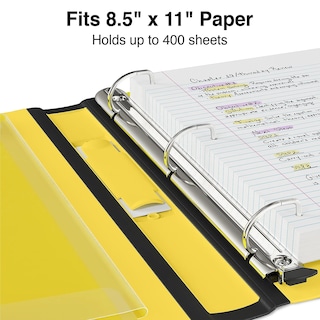 Foto 4 | Binder Staples 827605 Better D-ring, 1.5 Pulgadas, Color Amarillo - Venta Internacional.