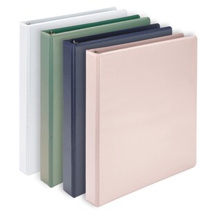 Foto 1 | View Binder Samsill, Anillos En D Duraderos De 1 Pulgada, Basados En Plantas, Paquete De 4 - Venta Internacional.