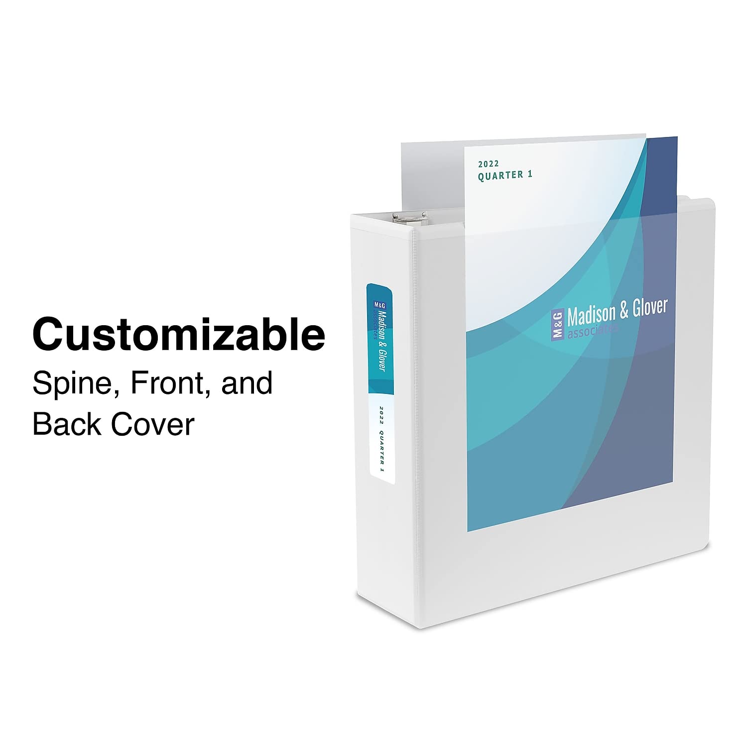 Foto 2 | Binder Staples Standard Con Vista De 3 Anillos, 1.5 Pulgadas, Color Blanco - Venta Internacional.