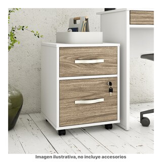 Foto 3 | Archivero Playcon Aeatn color Blanco 56 x 42 cm