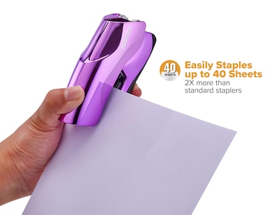 Foto 2 | Grapadora Bostitch Office Heavy Duty Con Capacidad Para 40 Hojas, Color Morado - Venta Internacional.