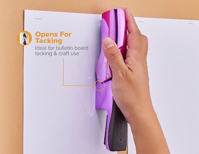 Foto 5 | Grapadora Bostitch Office Heavy Duty Con Capacidad Para 40 Hojas, Color Morado - Venta Internacional.