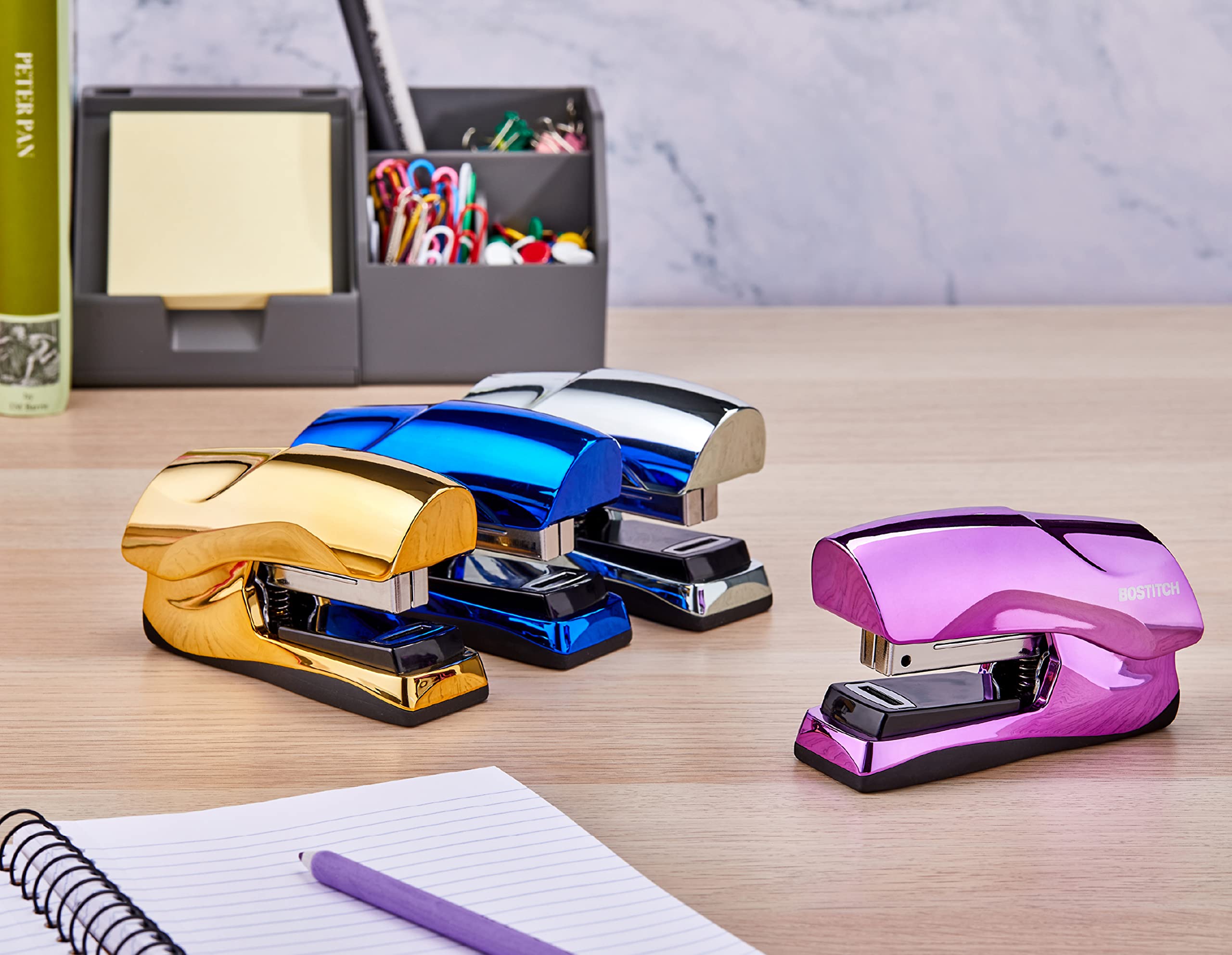 Foto 8 pulgar | Grapadora Bostitch Office Heavy Duty Con Capacidad Para 40 Hojas, Color Morado - Venta Internacional.