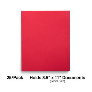 Foto 2 | Carpeta Staples 578547, Bolsillo Para Segundo Grado Escolar Con Cierres, Color Rojo - Venta Internacional.