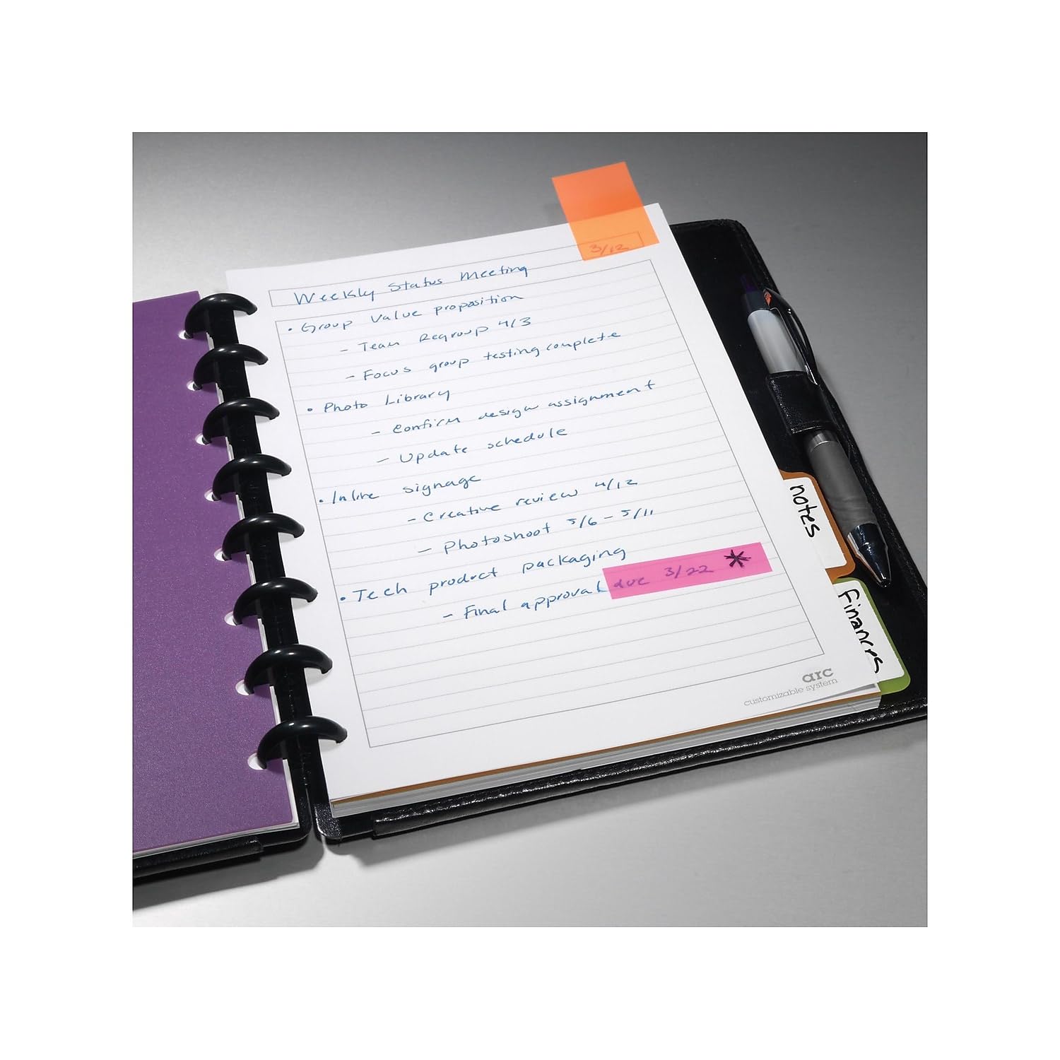 Foto 5 | Cuaderno Staples Arc Personalizable De 17,1 Cm X 22,2 Cm, 60 Hojas - Venta Internacional.