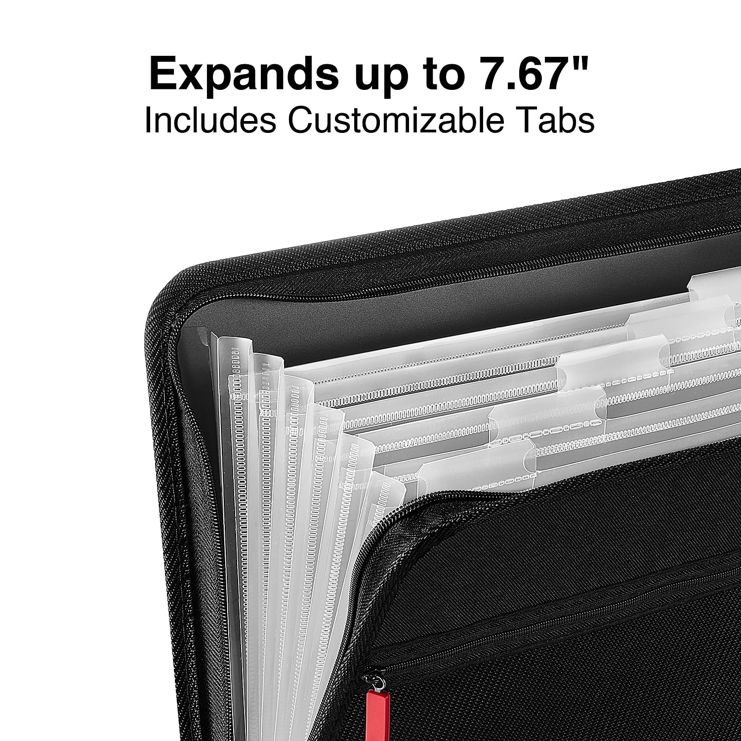 Foto 5 pulgar | Acordion File Staples Tru Red Con 7 Bolsillos, Tamaño Carta, Color Negro - Venta Internacional.